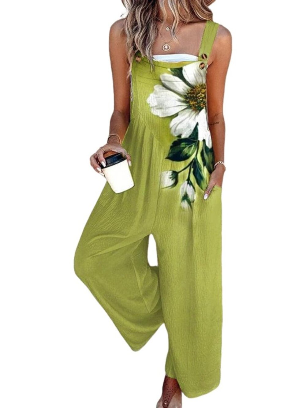Women's Jumpsuits 2026 Summer Dressy Casual Overalls Wide Leg Rompers